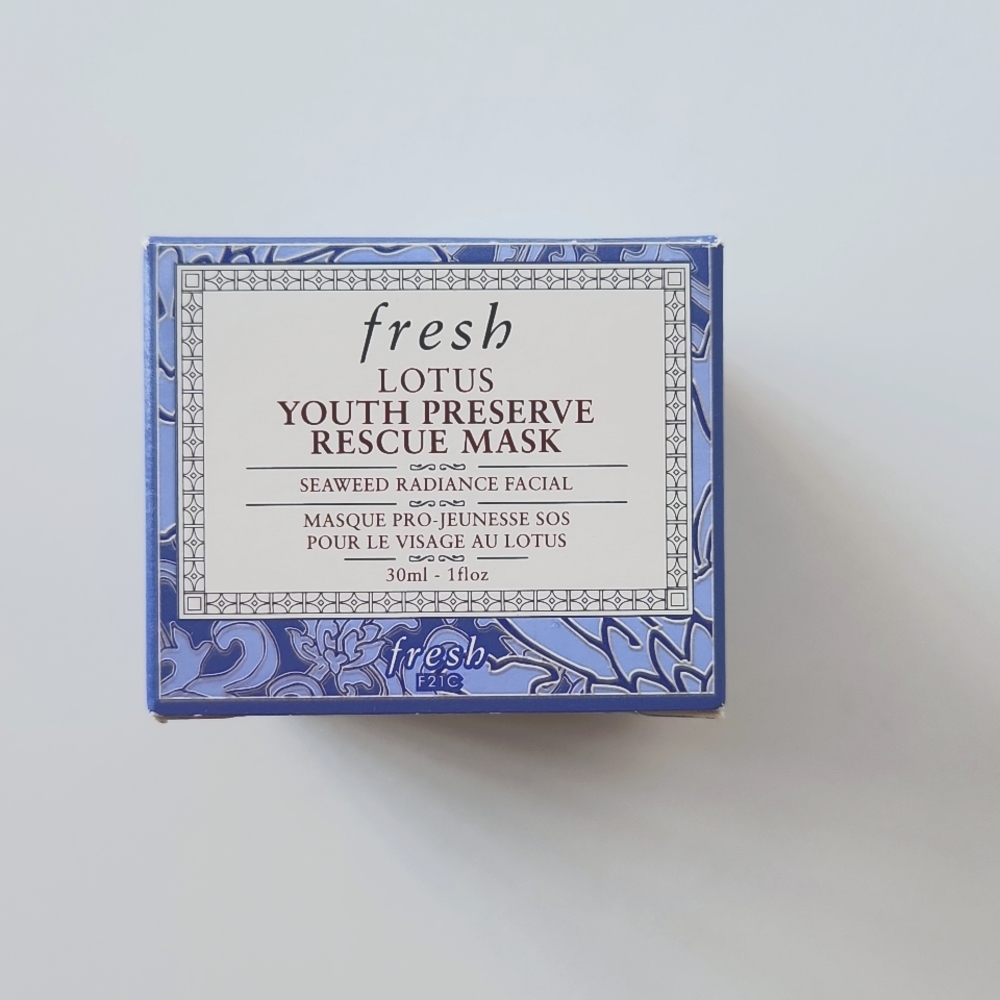 Fresh Lotus Youth Preserve Rescue Mask. 1oz. Brand new and sealed